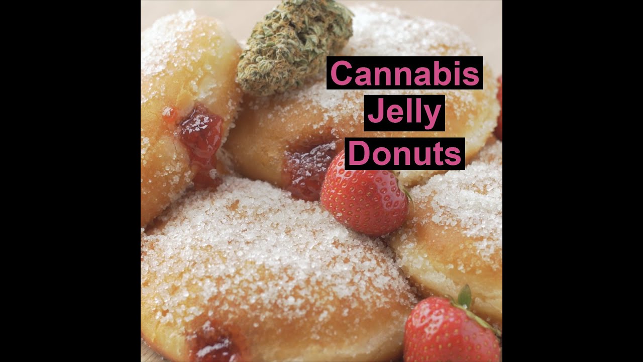 How to make cannabis infused jelly donuts that even the cops like CANNADISH YouTube