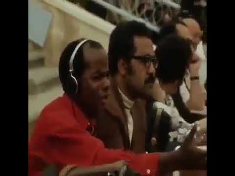 Dennis Liwewe Commenting During The 1974 Afcon Final Match Between Zaire  Zambia in Egypt