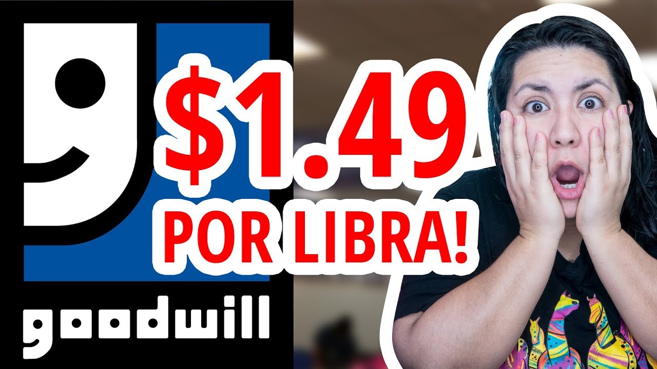 Goodwill de peso y pacas HAUL! - YouTube