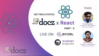 Getting started with React and DocZ  Part One