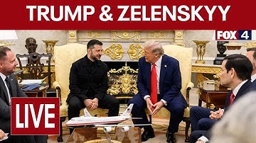 LIVE: Trump and Zelenskyy, US & Ukraine Meeting
