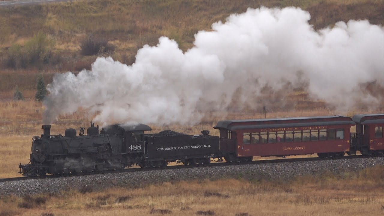 USA Steam Lineside!  Following the Fantastic Cumbres & Toltec Scenic Railroad.  17 & 18 October 24