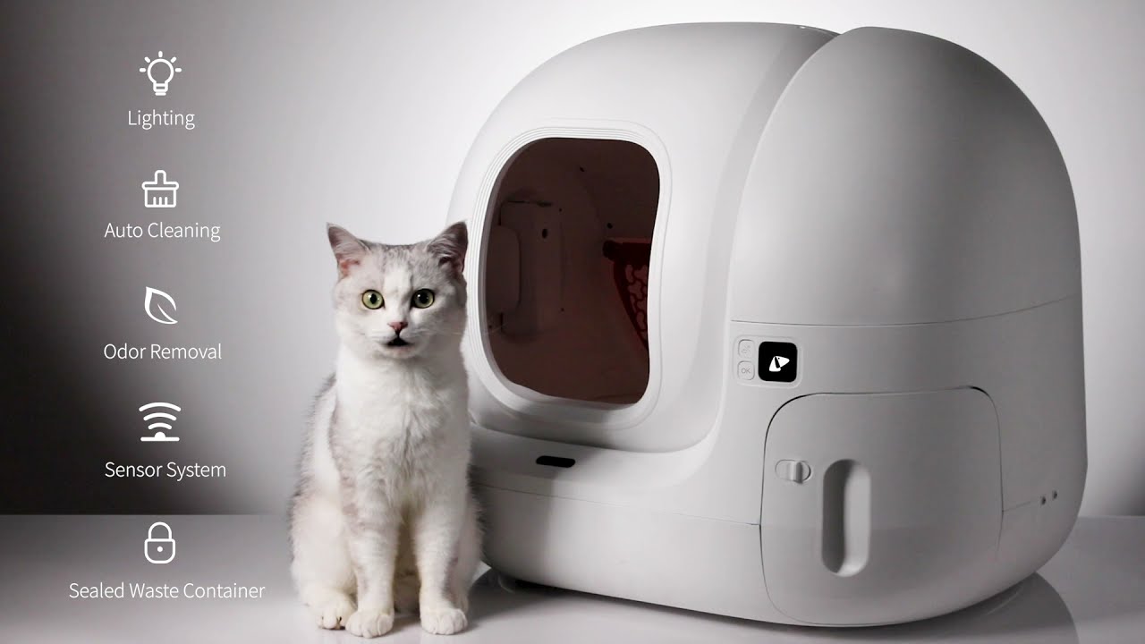 PETKIT PURA MAX Automated SelfClean Cat Litter Box YouTube