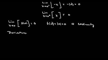 Video 202 Ch1 Sec 3 Continuous but not Differentiable 20121531