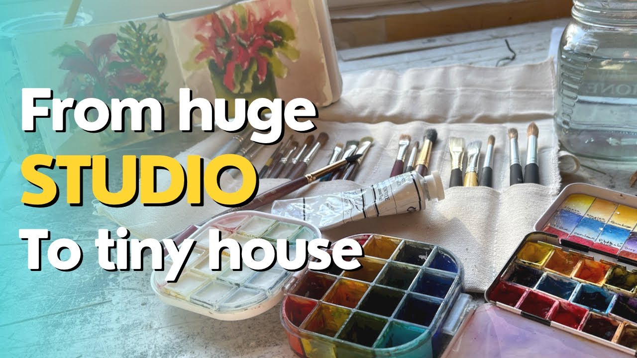 Miniature Watercolor Set DIY (actually works!) - Art Supplies -  YolandaMeow♡ 