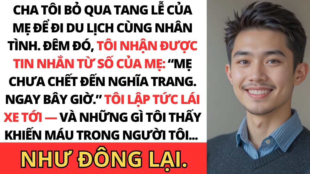 Cha tôi bỏ qua tang lễ của mẹ để đi du lịch cùng nhân tình — nhưng chuyện xảy ra đêm đó thì…