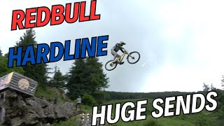 FIRST SENDS AT RED BULL HARDLINE!!!!