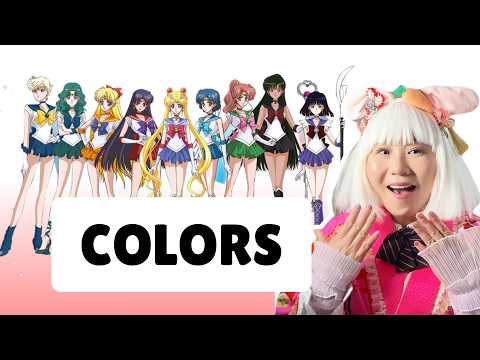 Master "Colors" in Japanese with Sailor Moon for the ADHD brain
