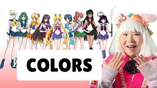 Master "colors"  In Japanese With Sailor Moon For The Adhd Brain