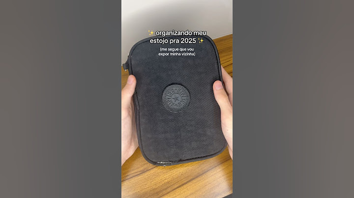 ORGANIZANDO MEU ESTOJO 2025