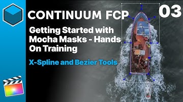 3 X Spline and Bezier Tools  [Getting Started with Mocha Masks in Final Cut Pro]