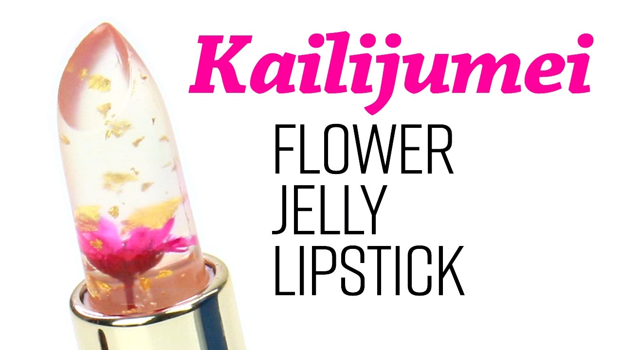 Kailijumei Flower Jelly Lipstick Review YouTube Kailijumei Flower Jelly Lipstick Review YouTube