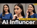 Make Real Life AI Influencer Videos For 100% FREE & Unlimited | Pt - 2