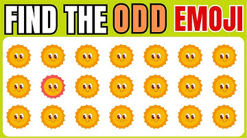 (407) Find the odd Emoji Out | Happy Emoji #10#quiz #findtheoddemojiout #oddemoji