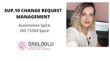 AUTOMOTIVE SPICE - ASPICE TUTORIALS SUP.10 CHANGE REQUEST MANAGEMENT - ISO 15504