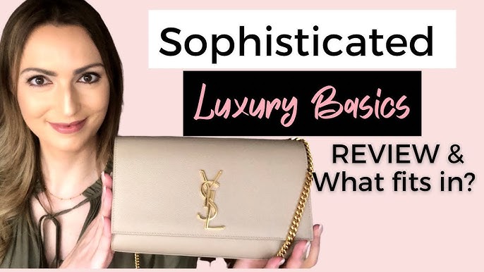 YSL Handbags: Saint Laurent Kate Review — No Time For Style