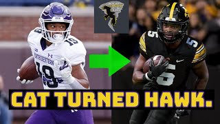 TRANSFER PORTAL: Reasons for SERIOUS INTRIGUE w/ Iowa Football landing ex-Northwestern WR Jacob Gill by From the Hawkeye of the Storm 7,641 views 6 days ago 13 minutes, 7 seconds