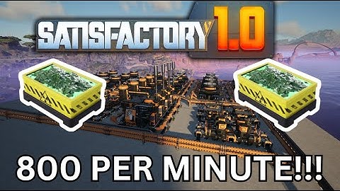 Getting Rid Of Nuclear Waste In Satisfactory 1.0