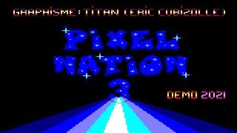 Pixel Nation vol 3 : Compilation de GFX Amstrad CPC par TITAN (Eric Cubizolle)