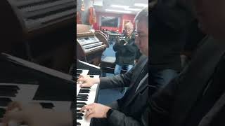 Tom Horton, My Tutor Playing On Ringway Electronic Organ
