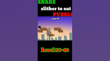 Snake Puzzle: slither to eat walkthrough level 36-40 #snakepuzzle #gameplay #gaming #viral #shorts