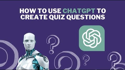 ChatGPT Quiz How To Use ChatGPT For Multiple Choice Questions Part 9 Video | Tech Tutors | ChatGPT