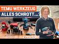 TEMU WERKZEUG: Schrott oder Schnapper? 🛠️ Der 17-TONNEN Schock!