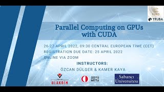 PARALLEL COMPUTING on GPUs with CUDA Day 1 Part 1