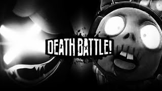 death battle fan made trailer murder drones vs zombie dumb (glitch vs anyzac)