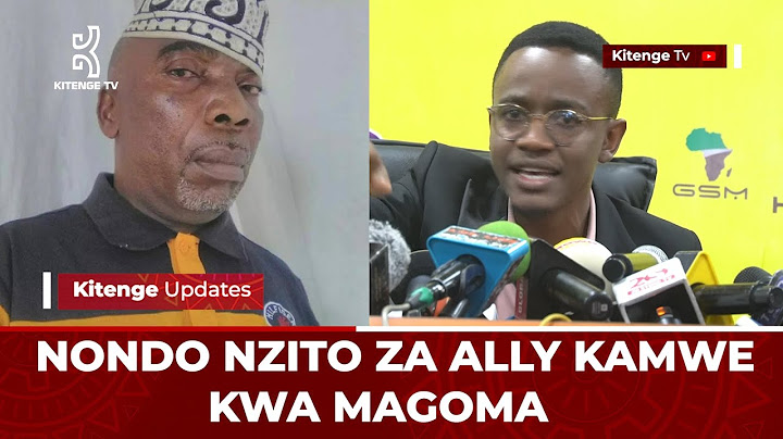 ALLY KAMWE AMUANIKA JUMA MAGOMA MBELE YA WANAHABARI/AWATAJA WANAO MTUMA/RAIS WA YANGA HATOKI