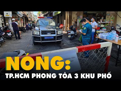 Video TP.HCM phong toả 3 khu phố phường An Lạc, quận Bình Tân - youtube