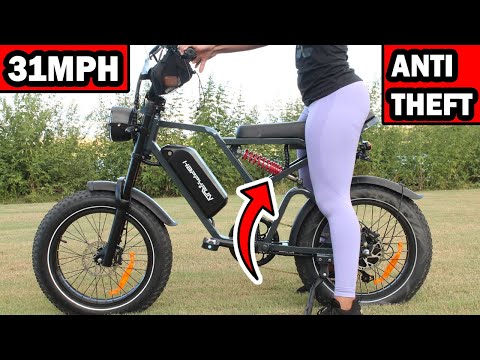 BEST CHEAP FAST EBike Moped? 2024 HappyRun G60 Pro Electric Bike Review 31 MPH FULL SUSPENSION