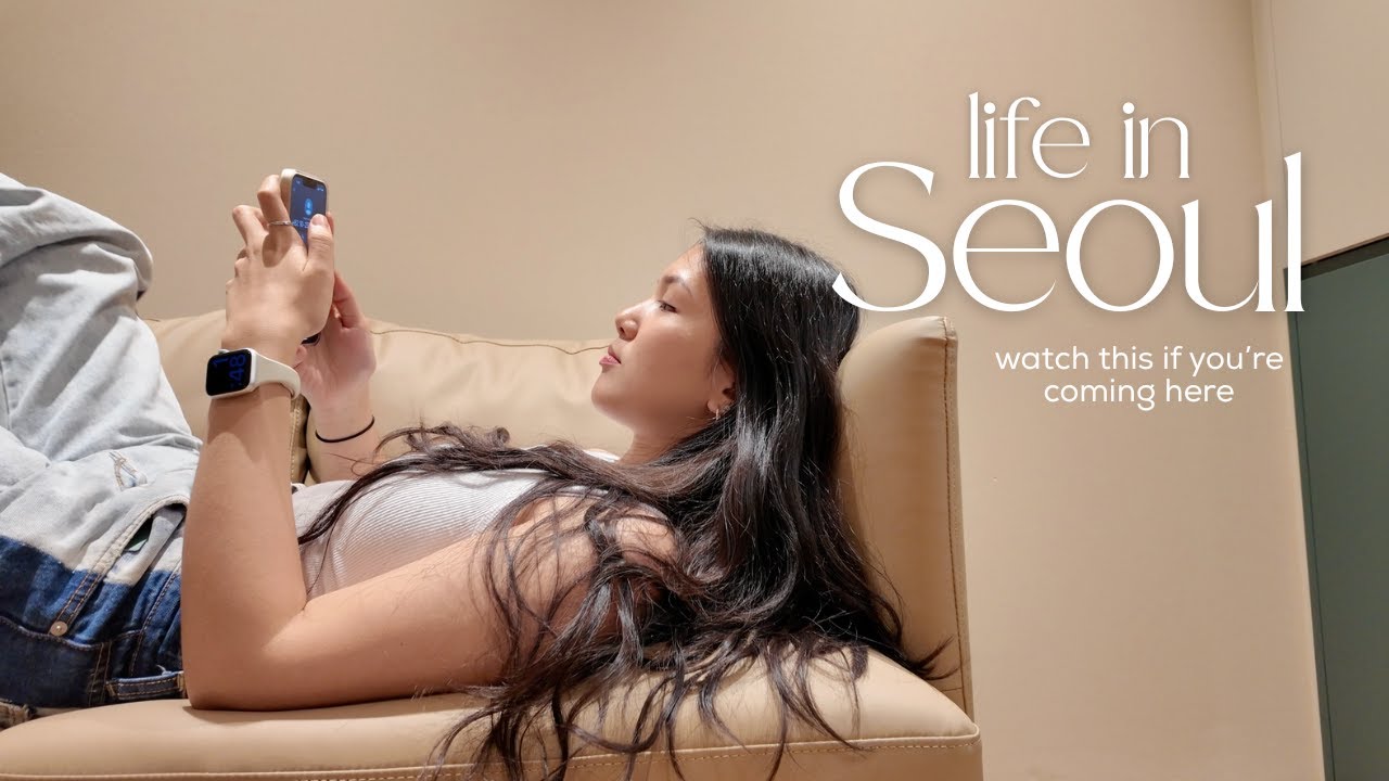 dreamy seoul apartment 🍃 productive summer days balancing work, youtube, and life