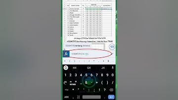Cara Membuat Checkbox Atau Kotak Centang di Spreadsheet  #tutorial #android