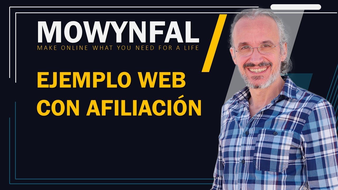 MOWYNFAL: Ejemplo Web con Afiliación - YouTube