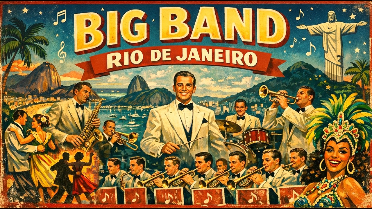 BIG BAND RIO | Classic Bossa Nova, Old Money, Retro Brazil, Instrumental  Playlist