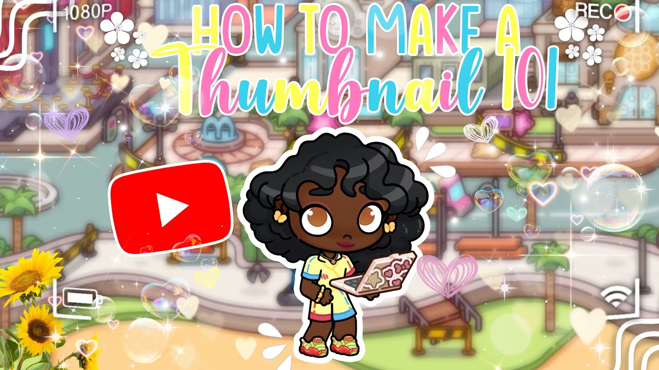 How to make a Thumbnail ||Step by step tutorial||🫧Long video🌻 - YouTube