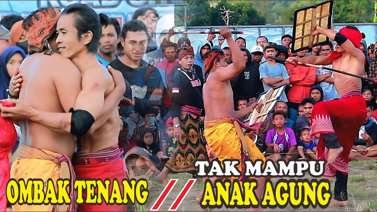 Ombak tenang vs Anak agung Peresean terbaru Sembalun 2025
