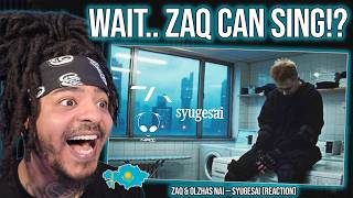 FIRST TIME HEARING “SYUGESAI” BY ZAQ & OLZHAS NAI… WAIT, ZAQ DOESN’T RAP?! 😳🇰🇿
