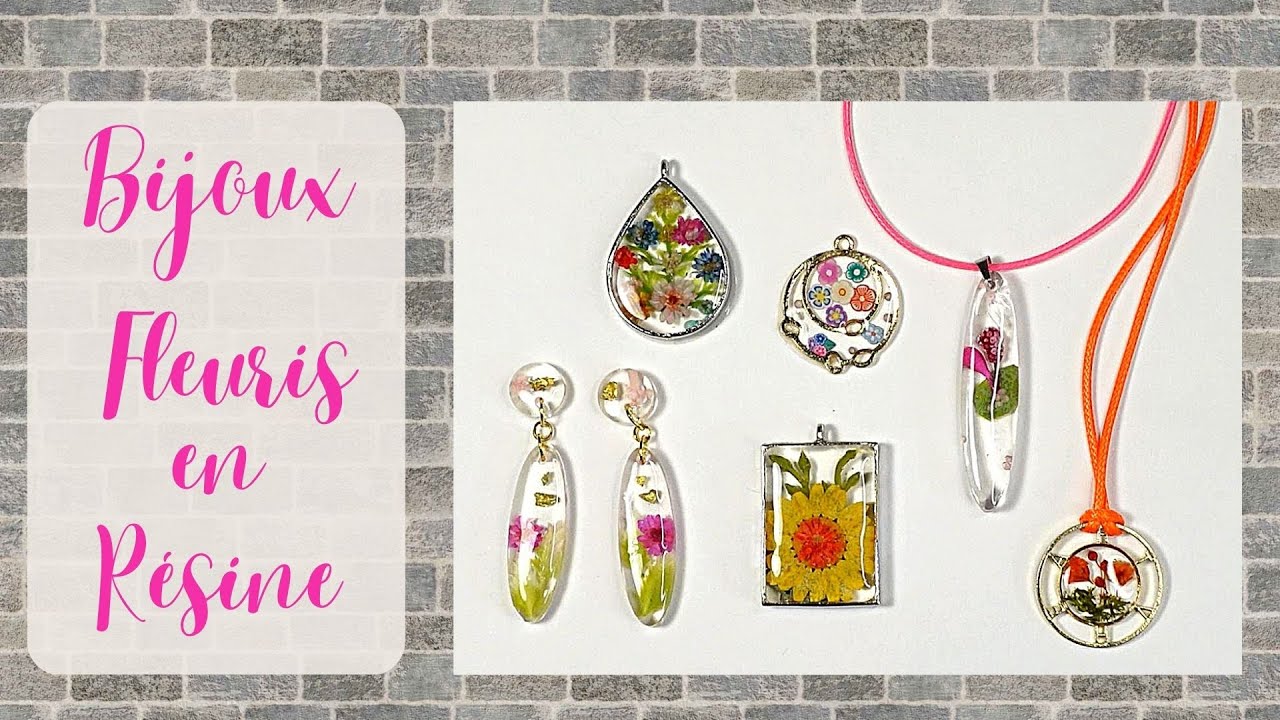 Tuto Bijou / Résine : Comment Faire des Boucles d'Oreilles et