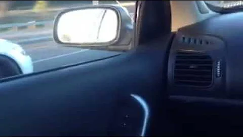 XR6T vs Supercharged M3 roll race.