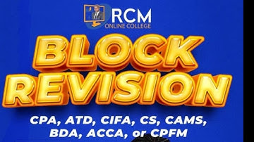 Quantitative Analysis-BLOCK REVISION