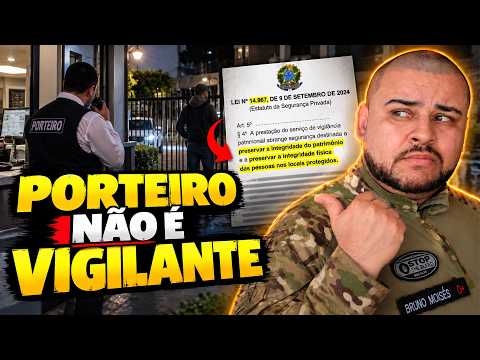 Miniatura do vídeo: PORTEIRO FAZENDO SERVIÇO DE VIGILANTE? CONDOMÍNIOS PODEM ENFRENTAR MULTAS DE ATÉ R$ 30 MIL REAIS!