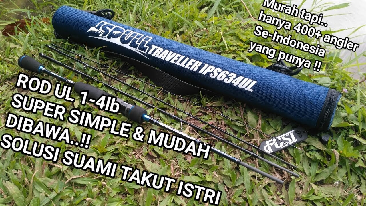 Review ROD UL 1-4lb ISPULL TRAVELLER | #40