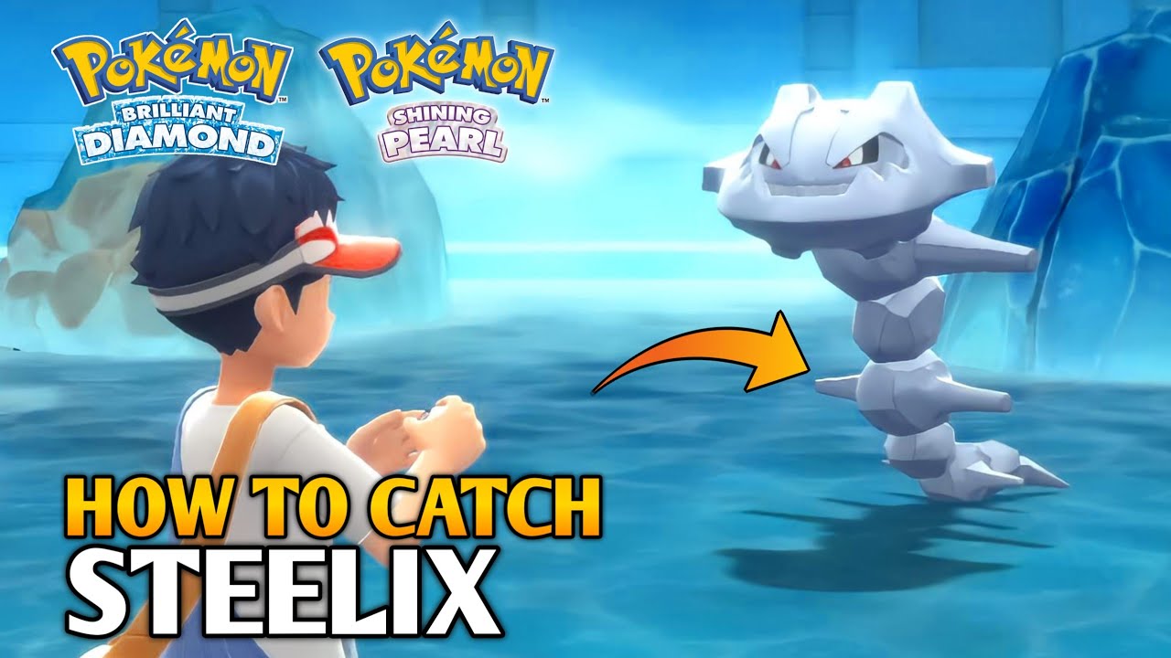 Get Onix & Evolve Into Steelix Pokemon Brilliant Diamond & Shining Pearl