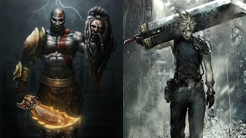 Capcom VS SNK Arranged MUGEN - Kratos VS Cloud Strife