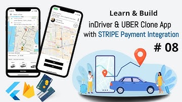 Flutter Uber Clone App Android Studio Tutorial | iOS Android Car Rental Ride Sharing App Development