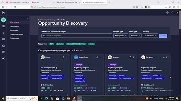 Live bug bounty hunting on Hackerone until l find a bug