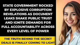 Breaking News: State Government Faces Major Corruption Allegations