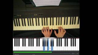 Video thumbnail of "Hush little baby, piano"